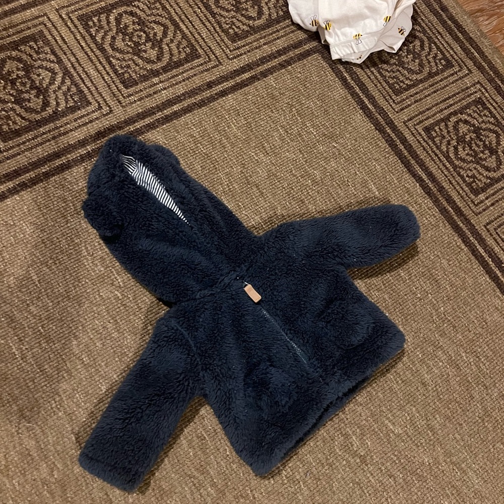 Newborn fleece jacket